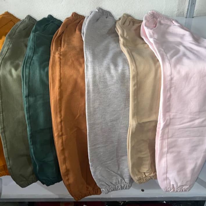 شلوار اسلش تک اسپرت دخترانه و پسرانه طوسی رنگ ساده جنس دورس لاکرا | 1 الی 8 سال