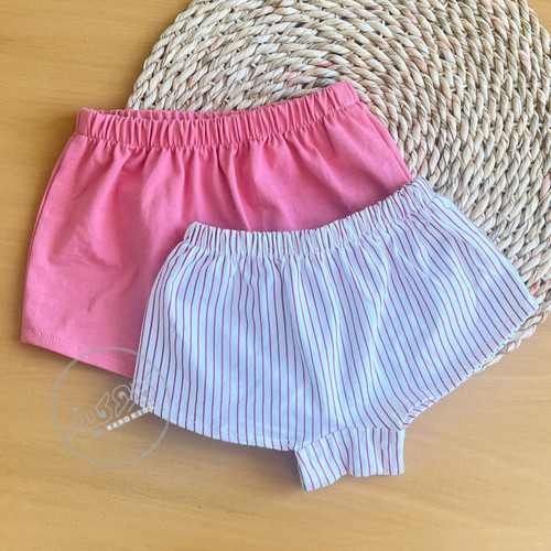 شورت تریکو یکرو پنبه دخترانه
