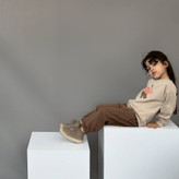 طرح دخترک ست بچگانه