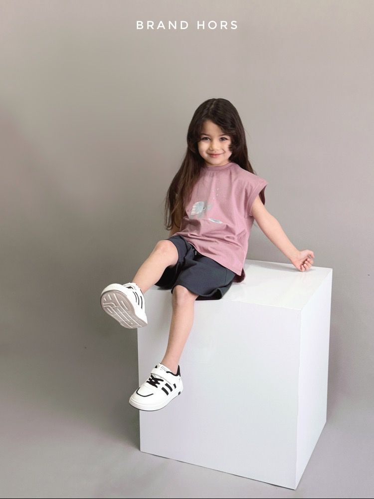 ست تیشرت و شلوارک دخترانه طرح فیل | سایز ۳۵ تا ۵۰