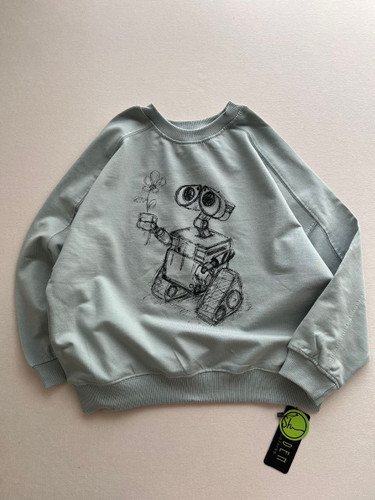 بلوز تک پسرانه طرح Wall-E جنس دورس دو نخ | 7 تا ۱۳ سال